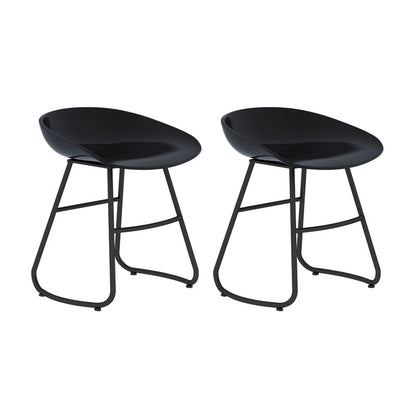 Industrial Counter Stool with Bucket Plastic Bar Stools for Bristol