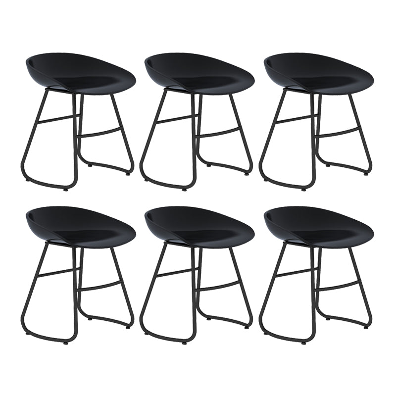 Industrial Counter Stool with Bucket Plastic Bar Stools for Bristol