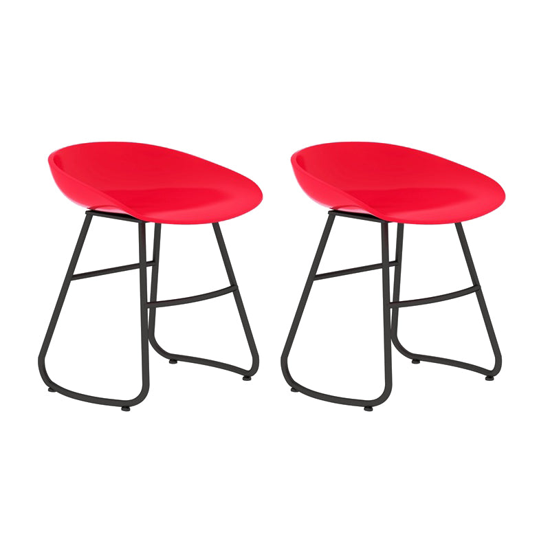 Industrial Counter Stool with Bucket Plastic Bar Stools for Bristol