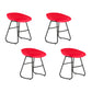 Industrial Counter Stool with Bucket Plastic Bar Stools for Bristol