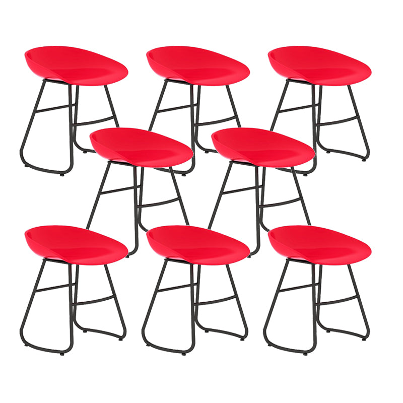 Industrial Counter Stool with Bucket Plastic Bar Stools for Bristol