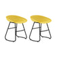 Industrial Counter Stool with Bucket Plastic Bar Stools for Bristol