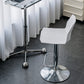 Modern Backrest Armless Counter Stool Iron Cafe Bar Stool with Plastic Cushion