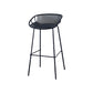 Industrial Backrest Armless Counter Stool Metal Cafe Bar Stool with 4 Legs Clearhalo 'Bar Furniture' 'Bar Stools' 'bar_stools' 'furn' 'furn_bar_stools' 'Furniture' 'Kitchen & Dining Furniture' 6185187