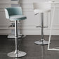 Industrial Backrest Armless Counter Stool Iron Cafe Bar Stool with Adjustable Cushion Clearhalo 'Bar Furniture' 'Bar Stools' 'bar_stools' 'furn' 'furn_bar_stools' 'Furniture' 'Kitchen & Dining Furniture' 6185492