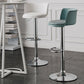 Industrial Backrest Armless Counter Stool Iron Cafe Bar Stool with Adjustable Cushion Clearhalo 'Bar Furniture' 'Bar Stools' 'bar_stools' 'furn' 'furn_bar_stools' 'Furniture' 'Kitchen & Dining Furniture' 6185496