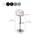 Industrial Backrest Armless Counter Stool Iron Cafe Bar Stool with Adjustable Cushion Clearhalo 'Bar Furniture' 'Bar Stools' 'bar_stools' 'furn' 'furn_bar_stools' 'Furniture' 'Kitchen & Dining Furniture' 6185554