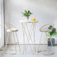 Nordic Style Bar-stool Bucket Counter Bar Stool with Metal Legs Clearhalo 'Bar Furniture' 'Bar Stools' 'bar_stools' 'furn' 'furn_bar_stools' 'Furniture' 'Kitchen & Dining Furniture' 6185728