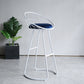 Nordic Style Bar-stool Bucket Counter Bar Stool with Metal Legs Clearhalo 'Bar Furniture' 'Bar Stools' 'bar_stools' 'furn' 'furn_bar_stools' 'Furniture' 'Kitchen & Dining Furniture' 6185734