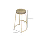 Modern Style Bar-stool Round Seat Counter Bar Stool with Metal Legs Clearhalo 'Bar Furniture' 'Bar Stools' 'bar_stools' 'furn' 'furn_bar_stools' 'Furniture' 'Kitchen & Dining Furniture' 6185764