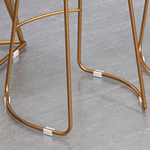 Contemporary Wood Bar Stool Metal Bar Stool with Contoured Seat Clearhalo 'Bar Furniture' 'Bar Stools' 'bar_stools' 'furn' 'furn_bar_stools' 'Furniture' 'Kitchen & Dining Furniture' 6185906