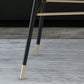 Tabouret de comptoir de dossier d'accoudoir moderne tabouret de Bar de café en fer avec coussin et pédale