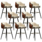 Tabouret de comptoir de dossier d'accoudoir moderne tabouret de Bar de café en fer avec coussin et pédale