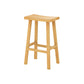 Industrial Armless Counter High Stool Solid Wood Backless Bistro Pub Stool with 4 Legs Natural 1 Piece Clearhalo 'Bar Furniture' 'Bar Stools' 'bar_stools' 'furn' 'furn_bar_stools' 'Furniture' 'Kitchen & Dining Furniture' 6186066