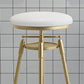 Industrial Armless Liftable Counter Stool Iron Cafe Bar Stool with Pedal
