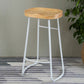 Contemporary Wood Seat Bar Stool Metal Bar Stool for Home Use Clearhalo 'Bar Furniture' 'Bar Stools' 'bar_stools' 'furn' 'furn_bar_stools' 'Furniture' 'Kitchen & Dining Furniture' 6186167