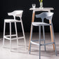 Industrial Low Back Counter Stool Plastic Counter Height Stools for Home Use Clearhalo 'Bar Furniture' 'Bar Stools' 'bar_stools' 'furn' 'furn_bar_stools' 'Furniture' 'Kitchen & Dining Furniture' 6186489