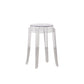 Taburete de mostrador sin respaldo industrial Taburetes de altura de mostrador de acrílico para cocina