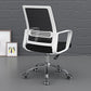 Contemporary Office Chair Microfiber Black Task Mid-Back Chair with Wheels Clearhalo 'furn' 'furn_office_chair' 'Furniture' 'Office Chairs' 'Office Furniture' 'office_chair' 6187189