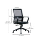 Modern Desk Chair Mesh Ergonomic Chair High-Back Chair with Wheels Clearhalo 'furn' 'furn_office_chair' 'Furniture' 'Office Chairs' 'Office Furniture' 'office_chair' 6187214