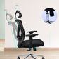 Modern & Contemporary Wheels Chair Microfiber Black High Back Chair Clearhalo 'furn' 'furn_office_chair' 'Furniture' 'Office Chairs' 'Office Furniture' 'office_chair' 6187228