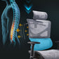 Contemporary Mid-Back Office Chair Ergonomic Adjustable Seat Height Desk Chair Clearhalo 'furn' 'furn_office_chair' 'Furniture' 'Office Chairs' 'Office Furniture' 'office_chair' 6187239