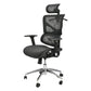 Contemporary Mid-Back Office Chair Ergonomic Adjustable Seat Height Desk Chair Black 1 Piece Clearhalo 'furn' 'furn_office_chair' 'Furniture' 'Office Chairs' 'Office Furniture' 'office_chair' 6187248