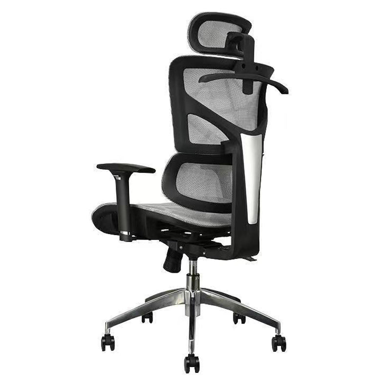 Contemporary Mid-Back Office Chair Ergonomic Adjustable Seat Height Desk Chair Clearhalo 'furn' 'furn_office_chair' 'Furniture' 'Office Chairs' 'Office Furniture' 'office_chair' 6187251