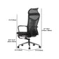Contemporary Office Chair High Back Computer Chair Ergonomic Task Chair