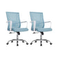 Lumbar Support Desk Chair Contemporary Mid-Back Office Chair