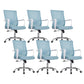 Lumbar Support Desk Chair Contemporary Mid-Back Office Chair