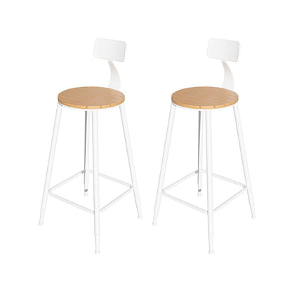 Industrial Rectangle Bar Table Set 1/5 Pieces Wood Counter Table Set Wood 30"H Stools (Set of 2) Clearhalo 'Bar Furniture' 'furn' 'furn_home_bar_bar_sets' 'Furniture' 'Home Bars & Bar Sets' 'home_bar_bar_sets' 'Kitchen & Dining Furniture' 6187647