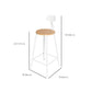 Industrial Rectangle Bar Table Set 1/5 Pieces Wood Counter Table Set Clearhalo 'Bar Furniture' 'furn' 'furn_home_bar_bar_sets' 'Furniture' 'Home Bars & Bar Sets' 'home_bar_bar_sets' 'Kitchen & Dining Furniture' 6187669