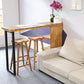 Industrial Bar Stool and Table 1/2/3 Pieces Wood Pub Dining Set Clearhalo 'Bar Furniture' 'furn' 'furn_home_bar_bar_sets' 'Furniture' 'Home Bars & Bar Sets' 'home_bar_bar_sets' 'Kitchen & Dining Furniture' 6187761