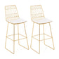 Modern Round Pub Table Set 1/2/3 Pieces Bar Table with Metal Stools Matte White 30"H Stools (Set of 2) Clearhalo 'Bar Furniture' 'furn' 'furn_home_bar_bar_sets' 'Furniture' 'Home Bars & Bar Sets' 'home_bar_bar_sets' 'Kitchen & Dining Furniture' 6187815