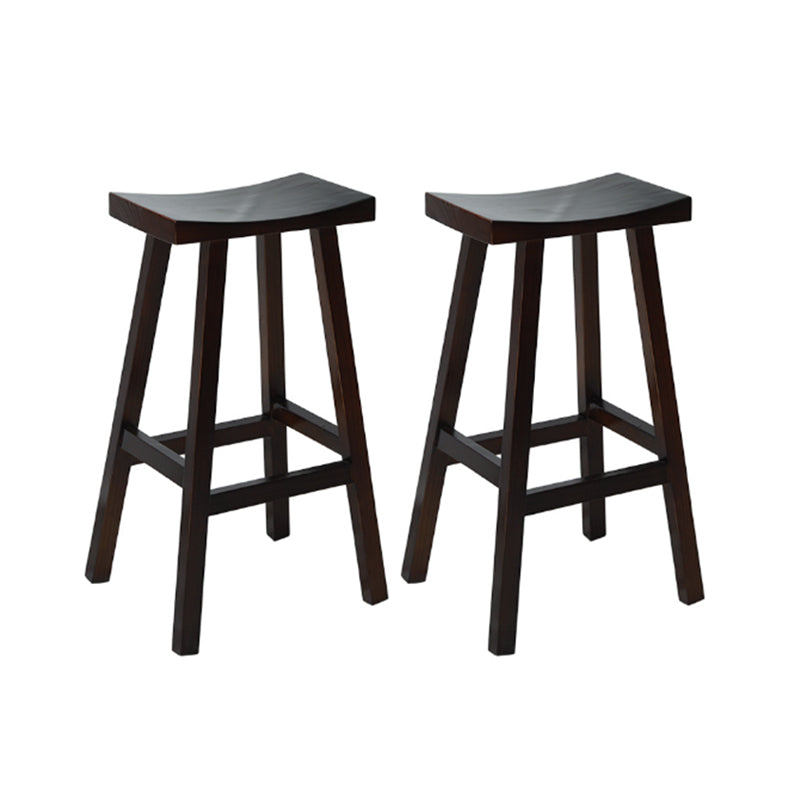 Faux Marble Bar Table Set 1/2/5 Pieces Rectangle Counter Table with Backless Stools Brown 29"H Stool (Set of 2) Clearhalo 'Bar Furniture' 'furn' 'furn_home_bar_bar_sets' 'Furniture' 'Home Bars & Bar Sets' 'home_bar_bar_sets' 'Kitchen & Dining Furniture' 6187832