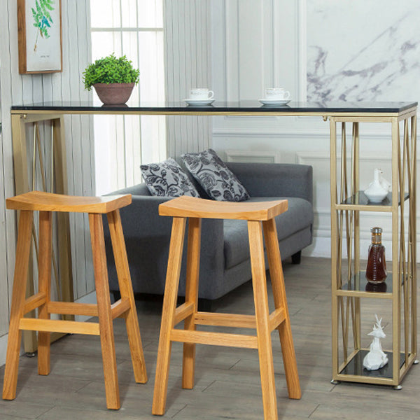 Faux Marble Bar Table Set 1/2/5 Pieces Rectangle Counter Table with Backless Stools Clearhalo 'Bar Furniture' 'furn' 'furn_home_bar_bar_sets' 'Furniture' 'Home Bars & Bar Sets' 'home_bar_bar_sets' 'Kitchen & Dining Furniture' 6187842
