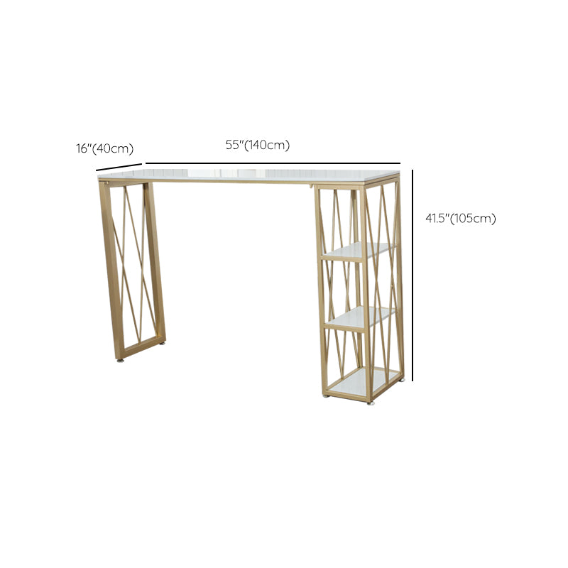 Faux Marble Bar Table Set 1/2/5 Pieces Rectangle Counter Table with Backless Stools Clearhalo 'Bar Furniture' 'furn' 'furn_home_bar_bar_sets' 'Furniture' 'Home Bars & Bar Sets' 'home_bar_bar_sets' 'Kitchen & Dining Furniture' 6187845