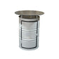 1/2/3 Pieces Modern Table and Stool Metal Bar Pub Table Set for Bar