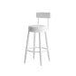 Industrial Bar Table Set 1/5 Pieces Stone Pub Dining Set for Indoor White 30"H Stool (Single) Clearhalo 'Bar Furniture' 'furn' 'furn_home_bar_bar_sets' 'Furniture' 'Home Bars & Bar Sets' 'home_bar_bar_sets' 'Kitchen & Dining Furniture' 6187950