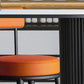 Industrial Bar Table Set 1/5 Pieces Stone Pub Dining Set for Indoor Clearhalo 'Bar Furniture' 'furn' 'furn_home_bar_bar_sets' 'Furniture' 'Home Bars & Bar Sets' 'home_bar_bar_sets' 'Kitchen & Dining Furniture' 6187952