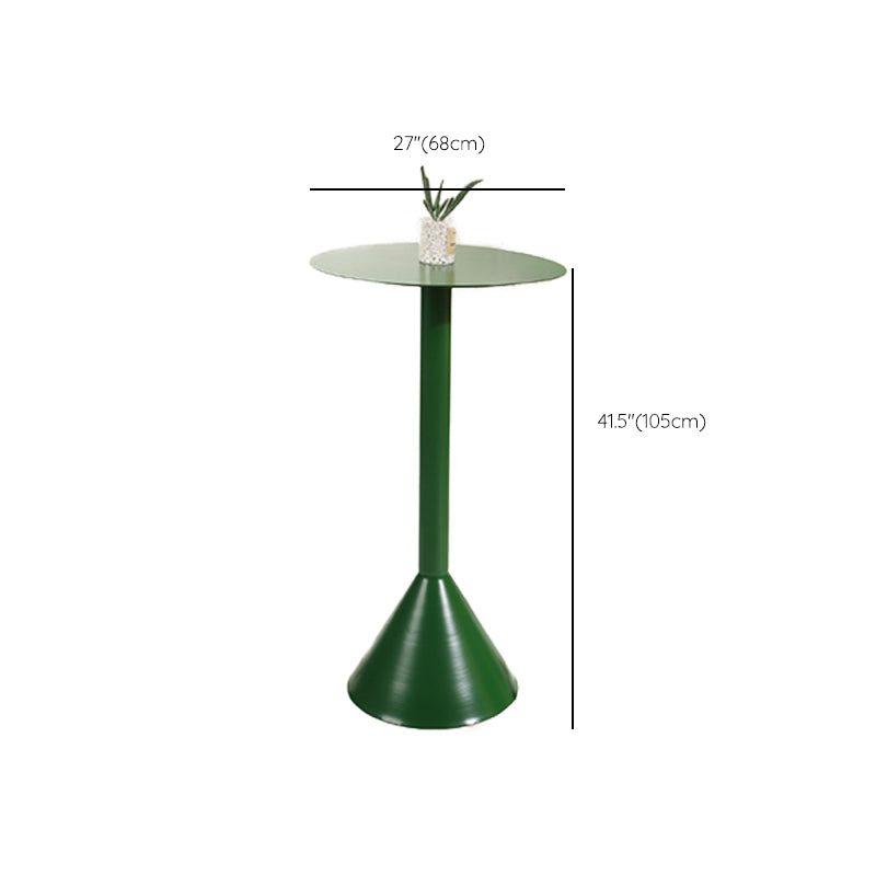 1/3 Pieces Modern Bar Table and Stools Round Bar Pub Table Set Clearhalo 'Bar Furniture' 'furn' 'furn_home_bar_bar_sets' 'Furniture' 'Home Bars & Bar Sets' 'home_bar_bar_sets' 'Kitchen & Dining Furniture' 6187991