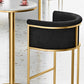 Conjunto de Pub Industrial Blanco con Taburetes Tapizados Mesa de Bar de 1/3/5 Piezas para Lugares Pequeños