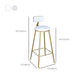 Contemporary Style 1/2/3 Pieces Bar Table Set Rectangle Bar Table with Metal Stools Clearhalo 'Bar Furniture' 'furn' 'furn_home_bar_bar_sets' 'Furniture' 'Home Bars & Bar Sets' 'home_bar_bar_sets' 'Kitchen & Dining Furniture' 6188035