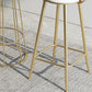 Set da bar in metallo e legno 1/2/3 pezzi Sgabello e tavolo da bar rotondi moderni