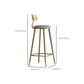 Set da bar in metallo e legno 1/2/3 pezzi Sgabello e tavolo da bar rotondi moderni