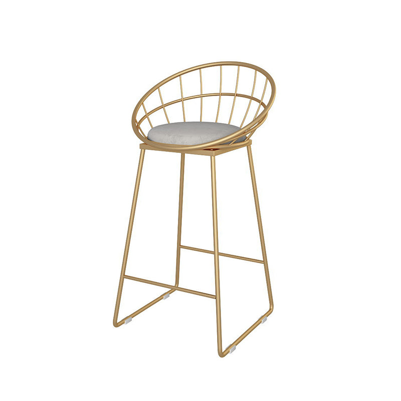 1/3 Pieces Oval Bar Stool and Table Set Glam Table and Stool Set Grey 30"H Stool (Single) Clearhalo 'Bar Furniture' 'furn' 'furn_home_bar_bar_sets' 'Furniture' 'Home Bars & Bar Sets' 'home_bar_bar_sets' 'Kitchen & Dining Furniture' 6188077