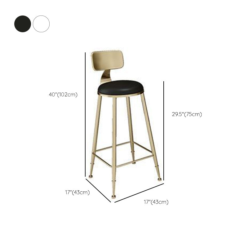 Glam Style Bar Table Set 1/2/3/5 Pieces Square Bar Table with Metal Stools Clearhalo 'Bar Furniture' 'furn' 'furn_home_bar_bar_sets' 'Furniture' 'Home Bars & Bar Sets' 'home_bar_bar_sets' 'Kitchen & Dining Furniture' 6188109