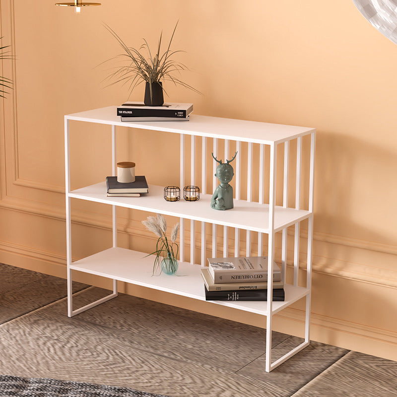 3-shelf with Rectangular Shelves Bookshelf 11.8" W Etagere Shelf Bookcase White 3 Clearhalo 'Bookcases' 'furn' 'furn_bookcases' 'Furniture' 'Office Furniture' 6188238