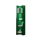 Glam Acrylic Bookcase Standard Shelf Bookshelf for Home Office 9.8" Wide 15.7"L x 9.8"W x 59.8"H Green Clearhalo 'Bookcases' 'furn' 'furn_bookcases' 'Furniture' 'Office Furniture' 6188345